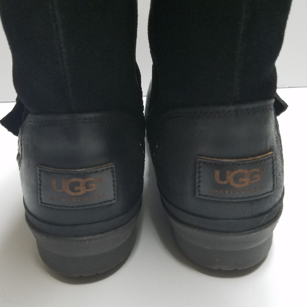 New UGG Thomsen Waterproof Knee High Leather Boot - Picture 6 of 8
